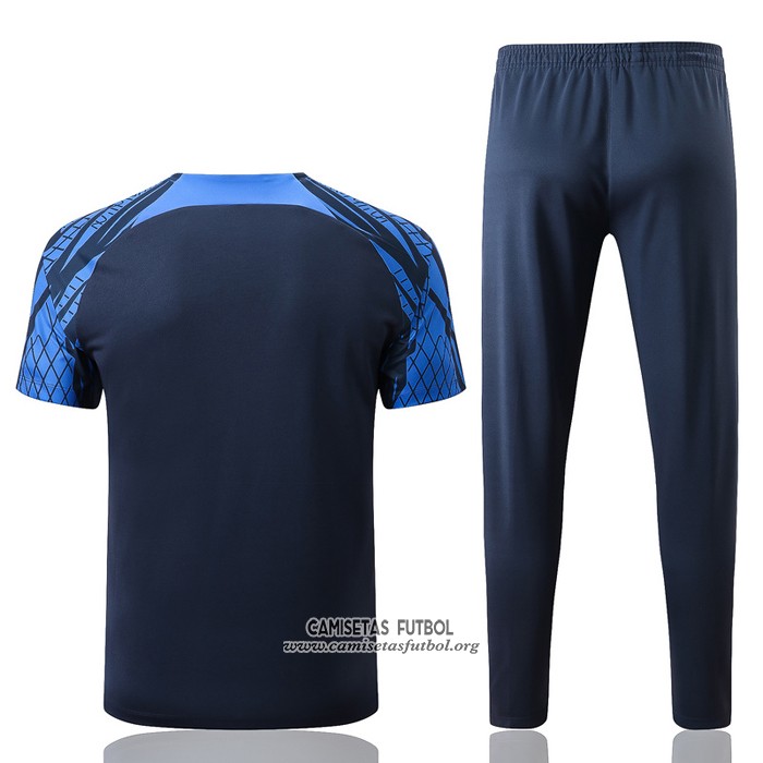 Chandal del Paises Bajos Manga Corta 2022/2023 Azul